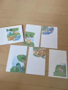 ポケットモンスター　絵入りはがき　未使用