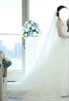 タカミブライダル　ロングベール　3m