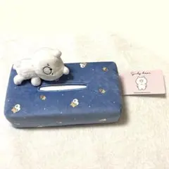 ガーリーくまさん プラチナムザッカ ティッシュボックスカバー