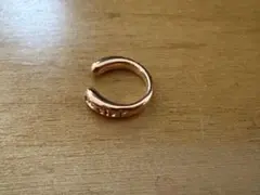 ete ピンクゴールド イヤーカフ 片方