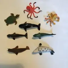 海洋生物フィギュア 8体セット
