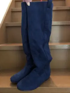 未使用☆ ロングブーツ Mサイズ　23cm