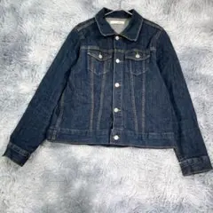 SHOO・LA・RUE【L】デニムジャケット　ネイビー　大きいサイズ　春秋