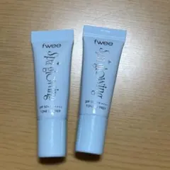 fwee スパグロウUVトーンアップベース サンプル2本セット