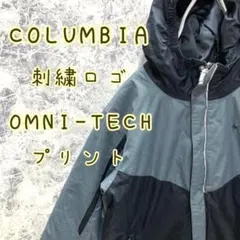 SK33 USA規格コロンビアワンポイント刺繍ロゴモックネック中綿ジャケット