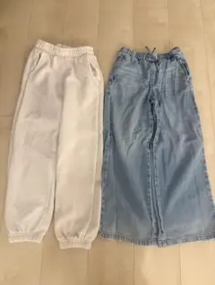 ZARA キッズ ロングパンツ 2点セット 122cm 131cmのサムネイル