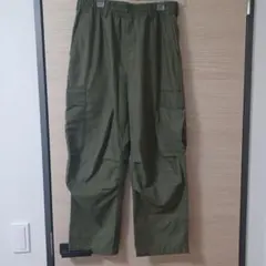 BACK NUMBER カーゴパンツ オリーブ Mサイズのサムネイル