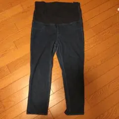 マタニティ ハイウエストパンツ デニム様 XL