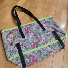ペイズリー柄　トートバッグ