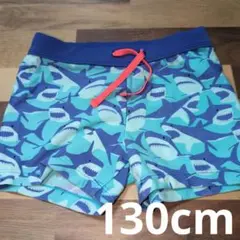 男の子　キッズ　H&M サメ柄 水着 122/128　6-8Y