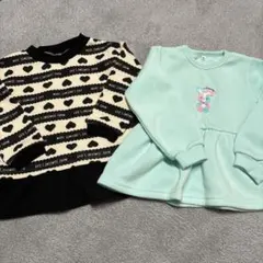 まとめ売り トップス 裏起毛 トレーナー 90cm 95cm