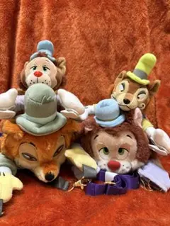 美品　新品　タグ付き　ディズニーストア　ギデオン　フェロー　ぬいぐるみ　即日発送 Disney - ディズニーストア ギデオン ぬいぐるみキーチェーンの