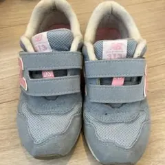 New Balance 313 スニーカー 19cm ブルー/ピンク19.0cm