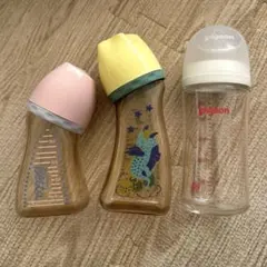 哺乳瓶セットbetta2本ピジョン1本