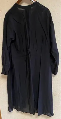 ワンピース風上着　黒