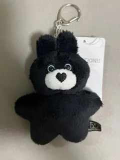 新品mojojojo×ローリーズファーム黒うさぎトイキーホルダー