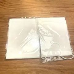 未使用 布マスク ガーゼ マスク アベノマスク 白 2枚セット まとめ売り