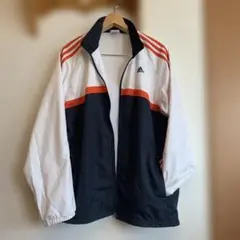 adidas CLImA365 オレンジ 3本ライントラックジャケット