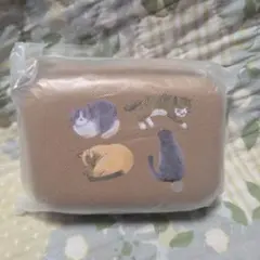 KALDI　カルディ　猫の日バッグ　ガジェットケース