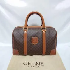 極美品 CELINE マカダム柄 ハンドバッグ