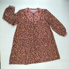 キッズ ⑰ ティンカーベル カーディガン スモック チュニック 女の子 130