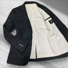 jka28 BG 切りっぱなしデザイン　カモフラテーラードジャケット　L