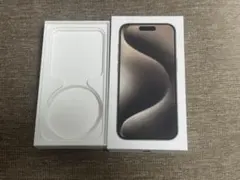 Apple iPhone 15 Pro 256GB ナチョラルチタニウム 箱のみ