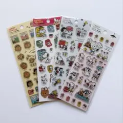 【正規品】キャンディシール / スヌーピー PEANUTS 4種セット