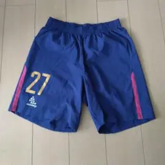 svolme ハーフパンツ 青 ピンクラインのサムネイル