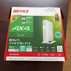 BUFFALO WSR-1800AX4-WH Wi-Fi 6 ルーター