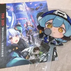 東京ゲームショウ tgs 無限大 ノベルティー うちわ キーホルダー