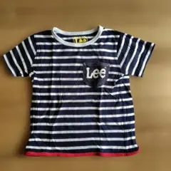 Lee♡美品　ボーダーTシャツ　120cm　ネイビー×ホワイトのサムネイル