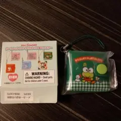 산리오 シークレットビニールウォレット風ミニミラー けろけろけろっぴ