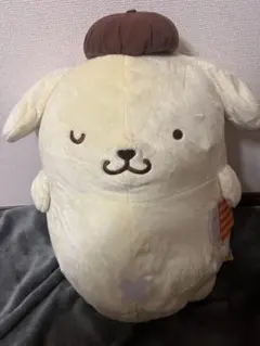 【早い者勝ち】ポムポムプリン　まんぷく！ごろ寝　超超BIG　ポップコーン
