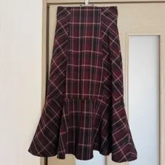 【新品未使用品‼️】ROPÉ PICNIC チェックセミマーメイドスカート