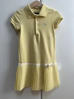 ★POLO RALPH LAUREN★ワンピース　イエロー　サイズ４