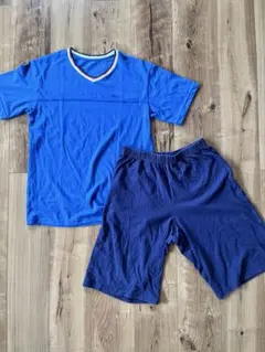 UNIQLOエアリズムコットンブレンド上下160サイズ　半袖&半ズボン