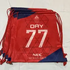 NEC RED ROCKETS DAY 77 ナップサック１枚