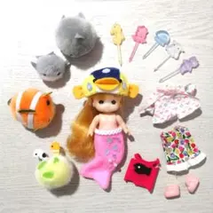 ちゃぷちゃぷ人魚のさかなチャン　リカちゃん　TAKARA　レトロ　赤ちゃん