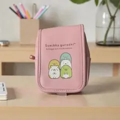 すみっコぐらし 小型ポーチ ピンク　ランドセル型