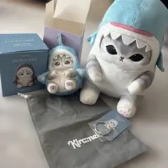 モフサンド mofusand きらめっこ　ぬいぐるみ　ジンベイザメ　セット