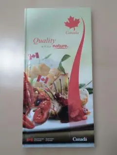 Quality in our nature カナダ 料理 レシピ本