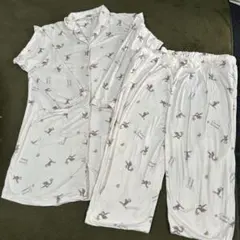 猿プリント マタニティパジャマセット