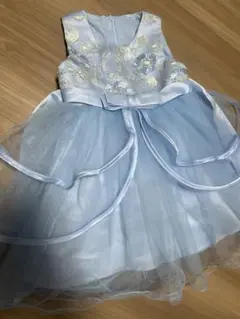 水色 キッズ フォーマルドレス