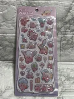 プチドロップ☆カービィ☆立体シール☆シール☆ボンボンドロップ