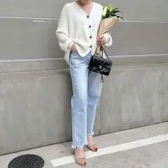 アッパーハイツ デニム ドゥーズィエムクラス サイズ22