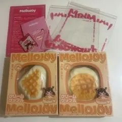 メロジョイ Mellojoy クリームワッフル さんかく まる