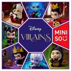 【フィギュア】ディズニー ヴィランズ6 種ノーマルコンプ / MINISO