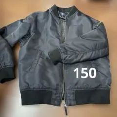 UNIQLO MA-1ジャケット ブラック 150