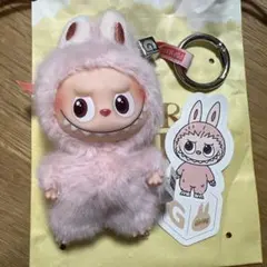 LABUBU PIN FOR LOVE ラブブ　イニシャル　G